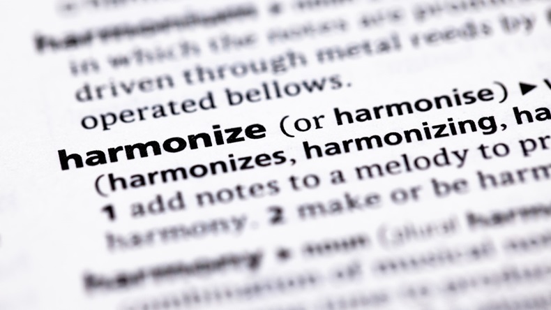 Harmonize word in dictionary