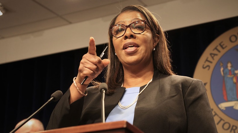 New York Attorney General Letitia James, March 019