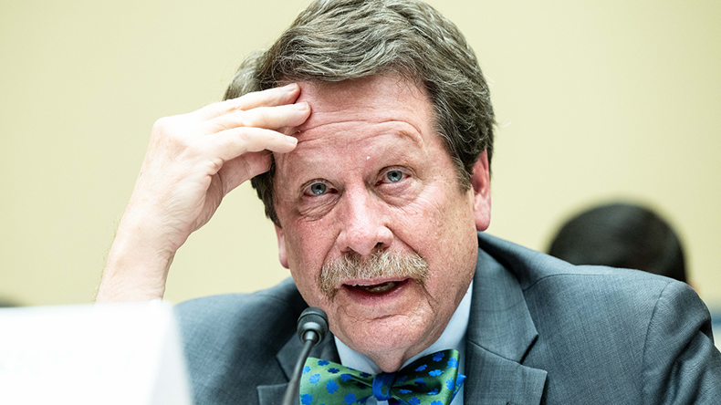Food and Drug Administration (FDA) Commissioner Robert Califf speaking at a hearing of the House Committee on Oversight and Accountability at the U.S. Capitol on April 4, 2024