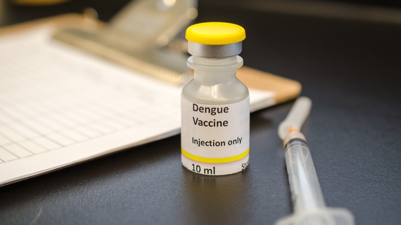 A fictitious dengue vaccine. - Image 