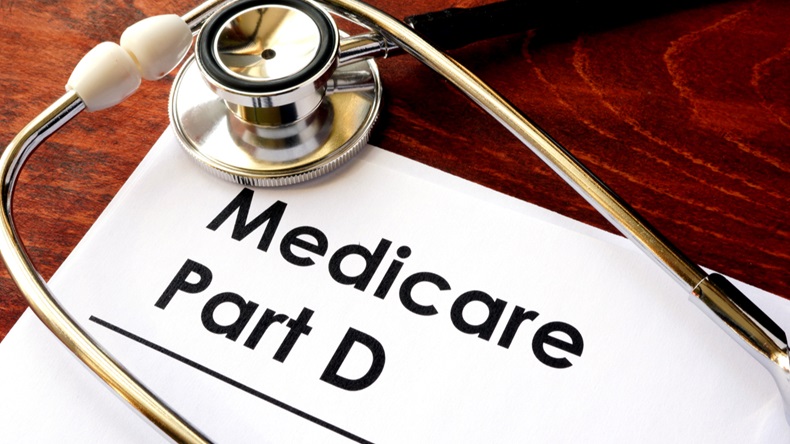 Document with the title Medicare Part D.
