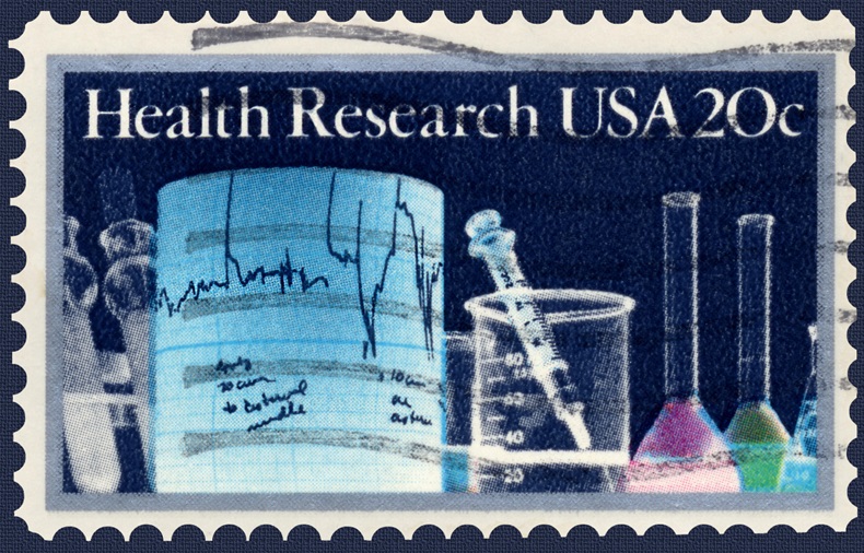 Health research stamp
