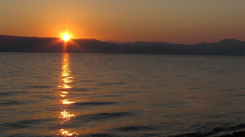 sunrise over Greece