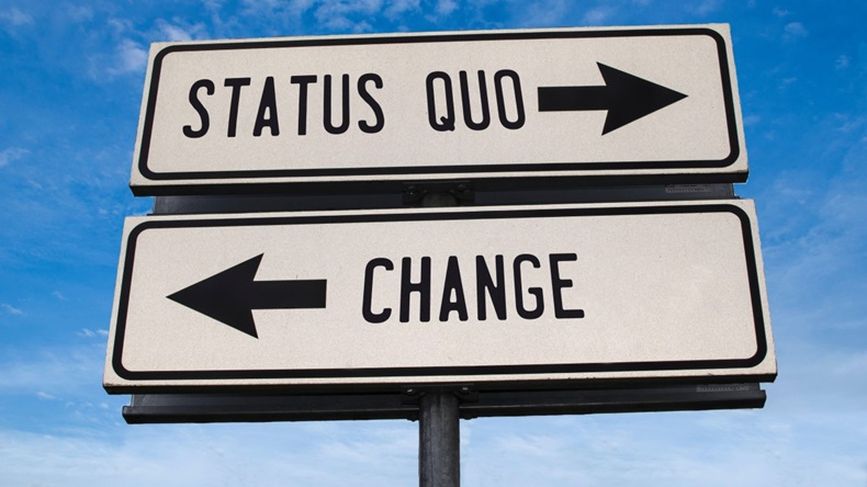 Status quo versus change
