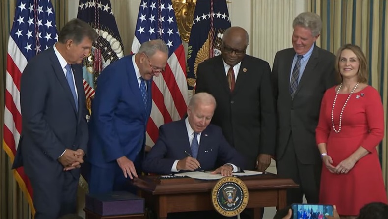 Biden signs Inflation Reduction Act