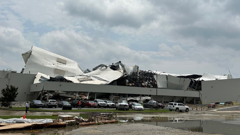 Tornado damaged Pfizer's Rocky Mount, NC, plant