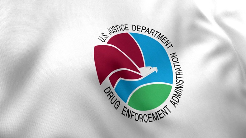 US Drug Enforcement Administration flag