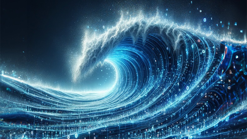 tidal wave of data