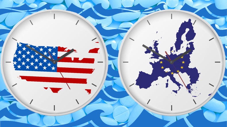 US EU clocks