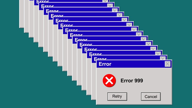 error screen