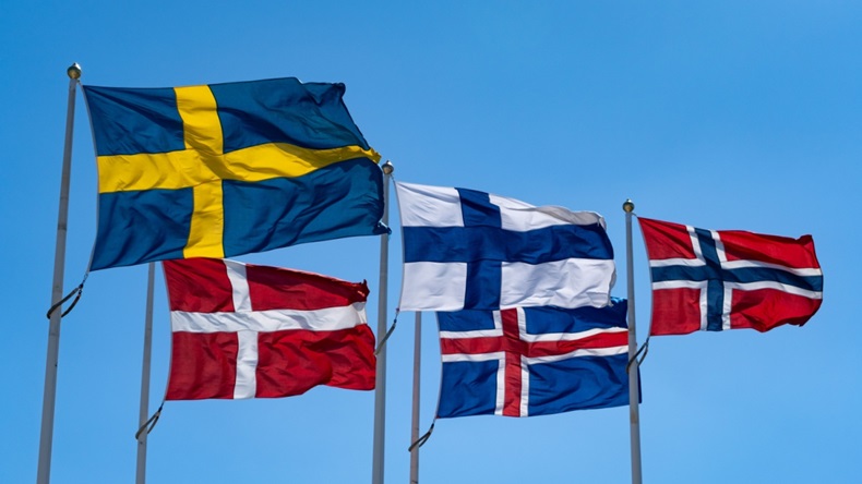 Flags of the Nordic Countries