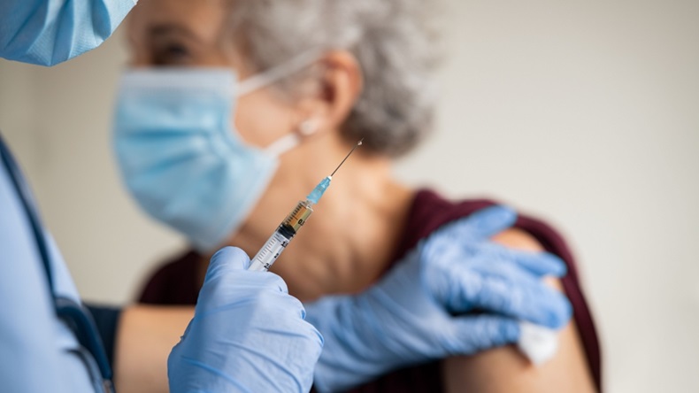 Vaccine for older woman