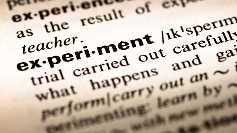 dictionary definition of experiment