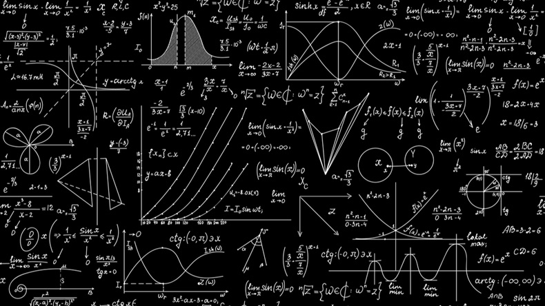 Mathematical scientific pattern